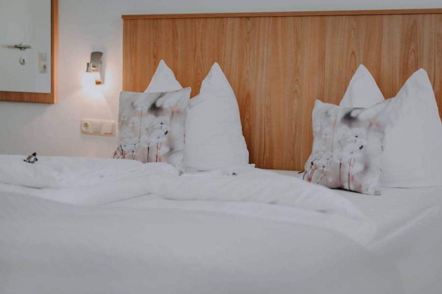 Badezimmer im Hotel
