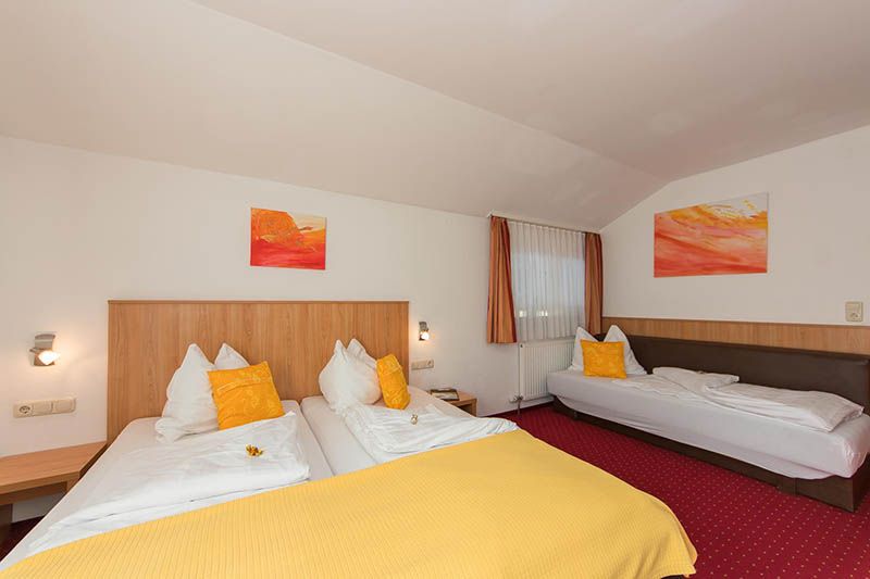 Family rooms at the Hotel Kitz in Bruck