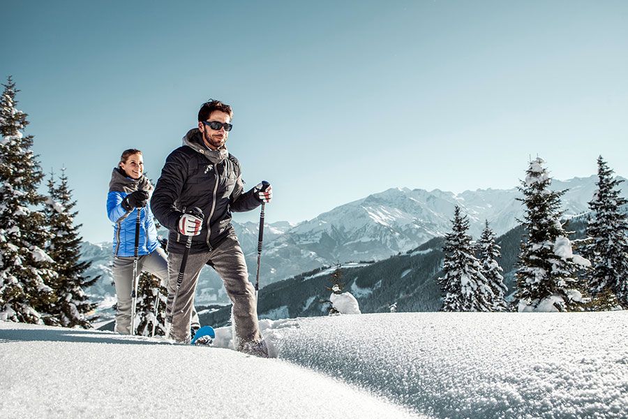 Snowshoeing in the Pinzgau region