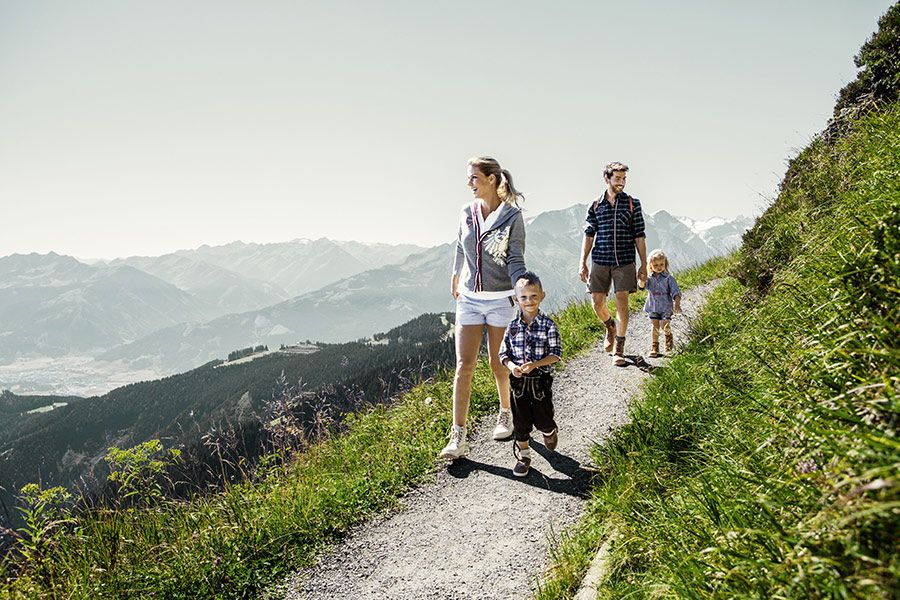 Wanderurlaub mit der Familie