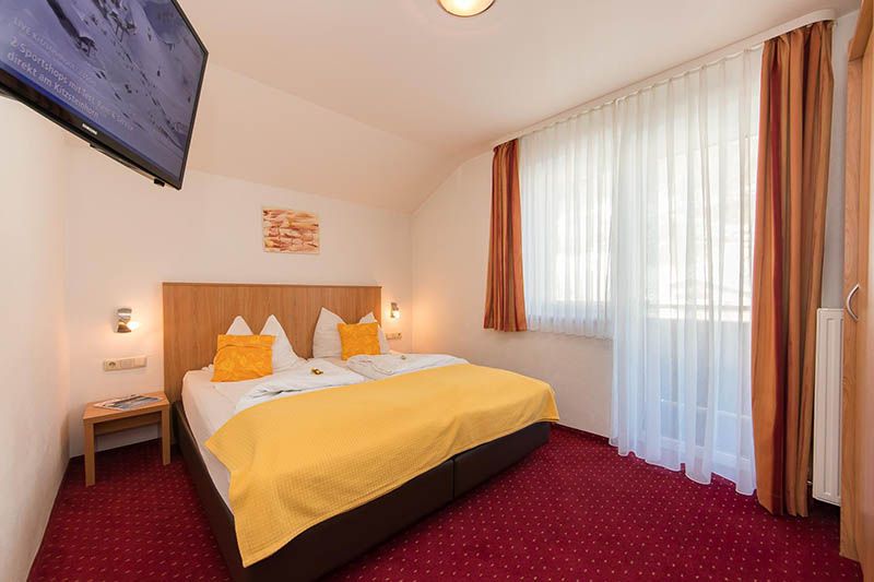 Double rooms in the Sporthotel Kitz