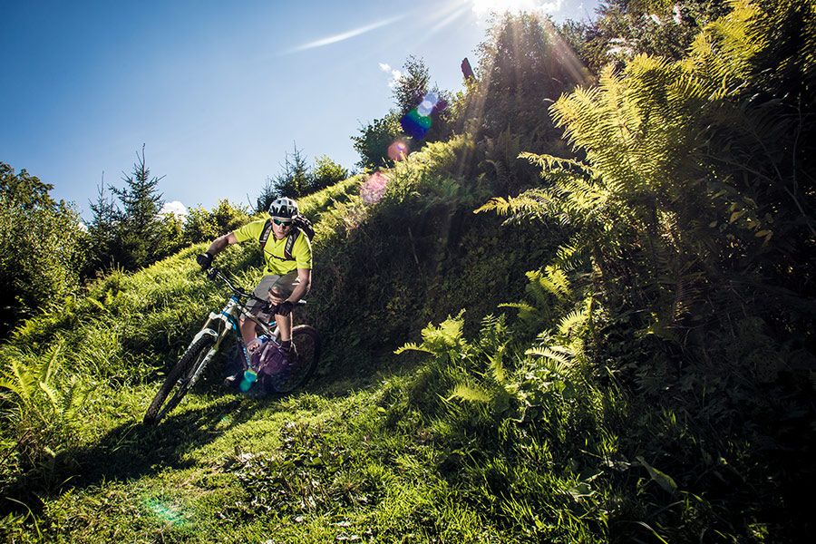 Mountainbiken und Radfahren im Pinzgau